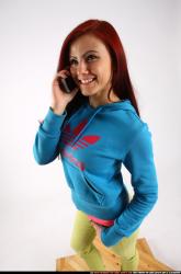 Nina Calling Cellphone